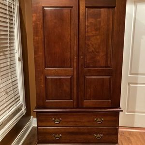 Cherry Armoir/StorageCabinet